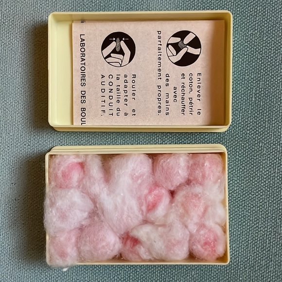 QUIES PARIS Vintage 1960s Earplugs Lot Of 3 - Picture 12 of 12